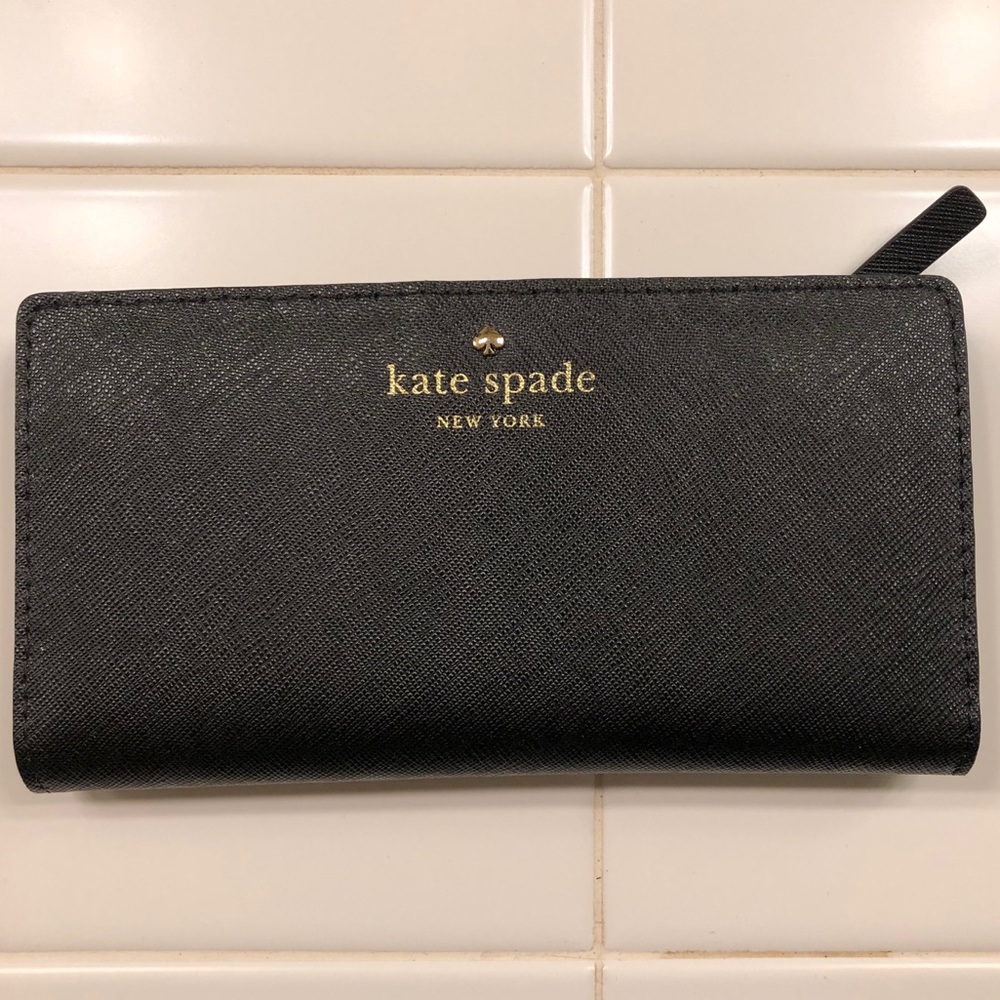 Kate Spade black wallet